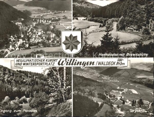 Willingen Sauerland Hermeketal mit Brewitzhütte