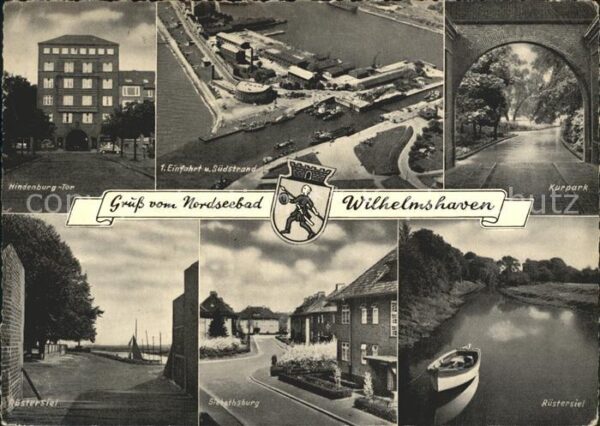 Wilhelmshaven Hindenburg-Tor Kurpark Rüstersile