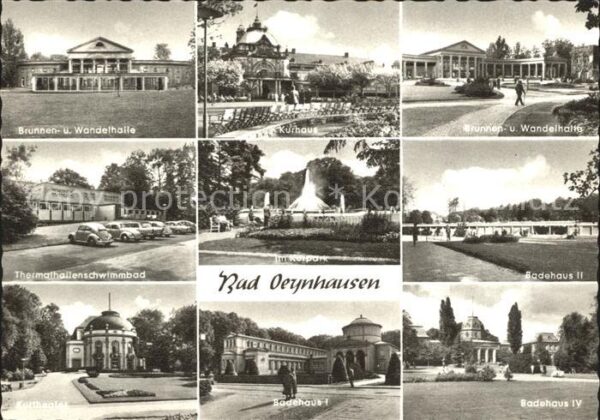 Bad Oeynhausen Wandelhalle Badehäuser Kurhaus