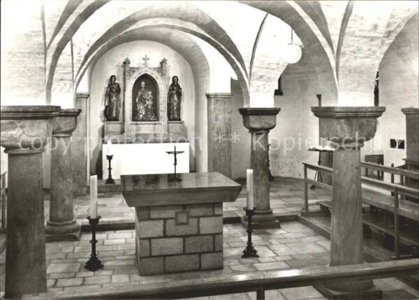 Moenchengladbach Münster Basilika Krypta