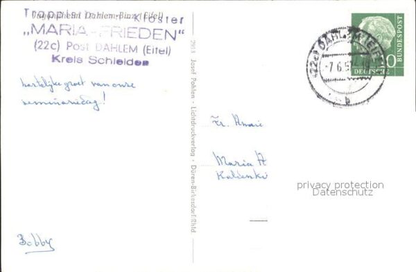 Dahlem Kall Kloster Maria Frieden – Bild 2
