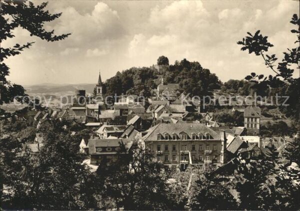 Lindenfels Odenwald Perle im Odenwald Blick vom Schenkenber