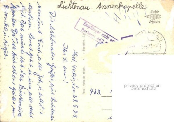 Lichtenau Chemnitz Annenkapelle – Bild 2