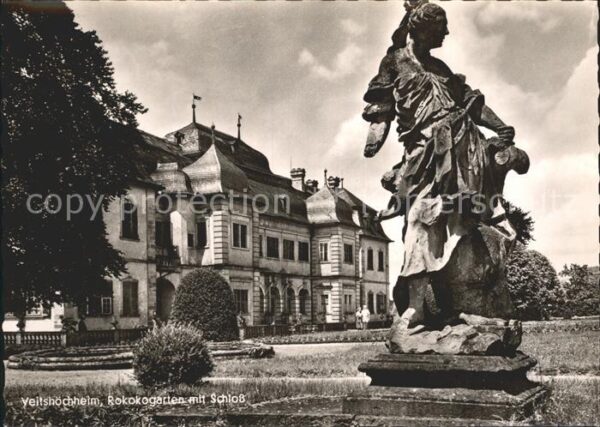 Veitshoechheim Roskokogarten mit Schloß