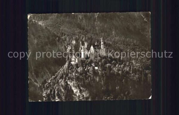 Garmisch-Partenkirchen Fliegeraufnahme Königsschloß Neuschwans