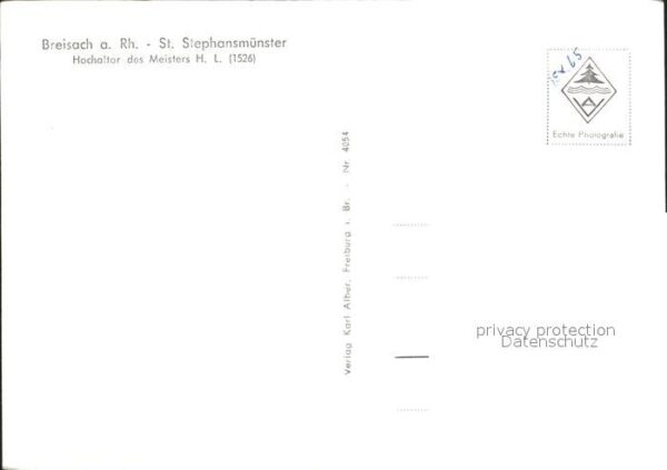 Breisach Rhein Münster Hochaltar – Bild 2