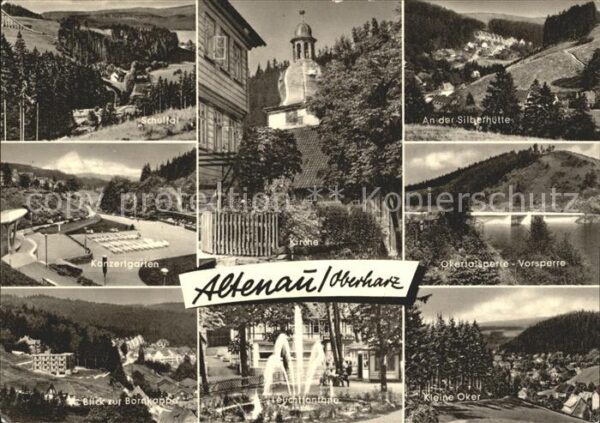 Altenau Harz Silberhütte Okertalsperre Konzertgarten