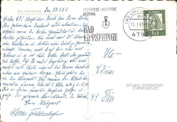 Bad Lippspringe Kursanatorium mit Leuchtfontäne – Bild 2