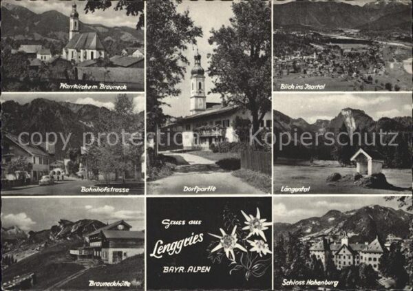 Lenggries Isartal Längental Schloß-Hohenburg Brau
