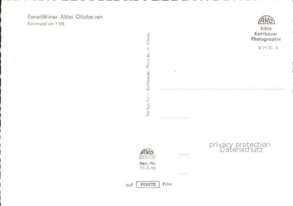 Ottobeuren Benediktiner-Abtei Kaisersaal – Bild 2