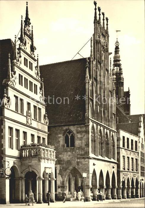Muenster Westfalen Stadtweinhaus Rathaus