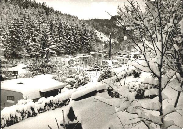 Hellenthal Eifel Camping im Winter