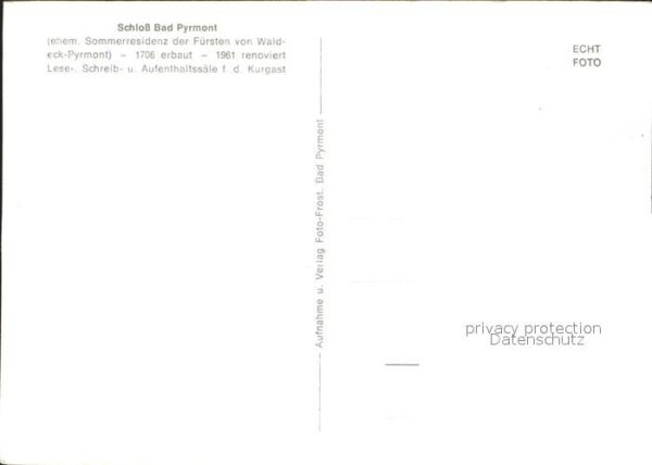 Bad Pyrmont Schloss Lesesaal – Bild 2