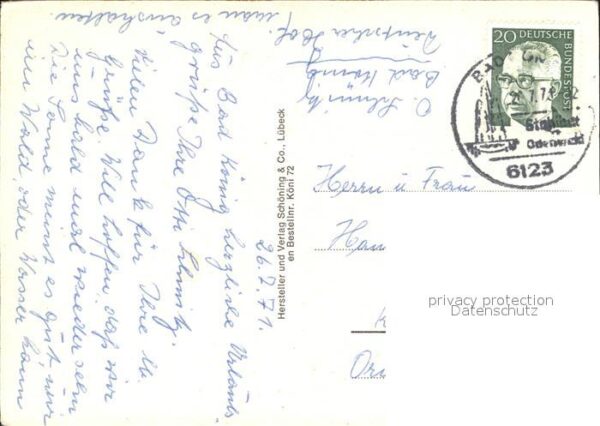 Bad Koenig Odenwald Kurgarten Balkonhaus Brunnen – Bild 2