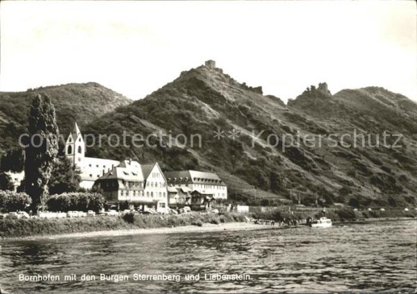 Bornhofen Kamp mit Burgen Sterrenberg und Liebenstein