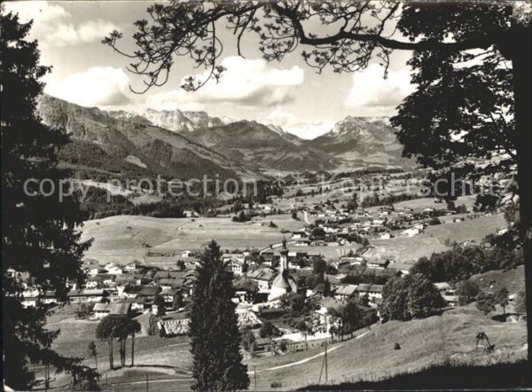 Reit Winkl mit Kaisergebirge