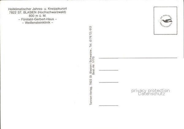 St Blasien Weißensteinklinik – Bild 2