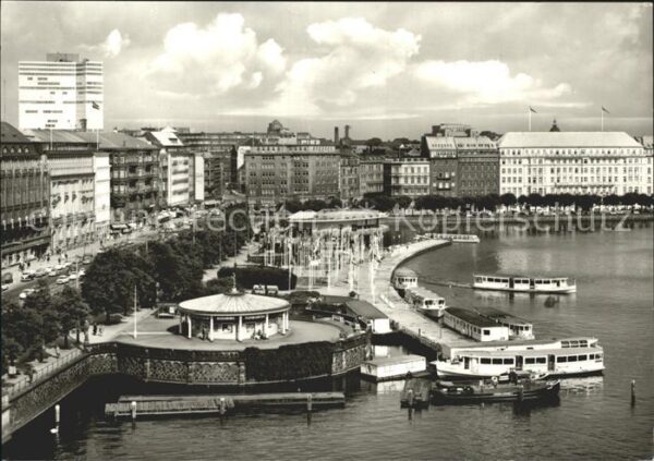 Hamburg Jungfernstieg und Binnenalster