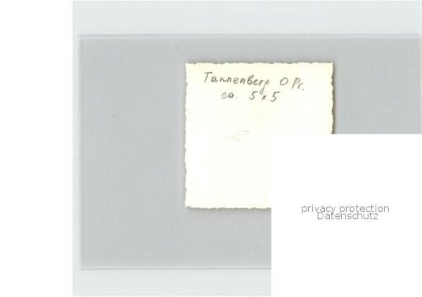 Tannenberg Ostpreussen Torbogen – Bild 2