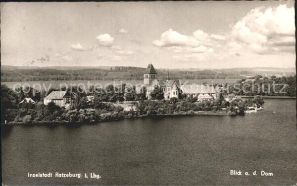 Ratzeburg Inselstadt Dom Fliegeraufnahme