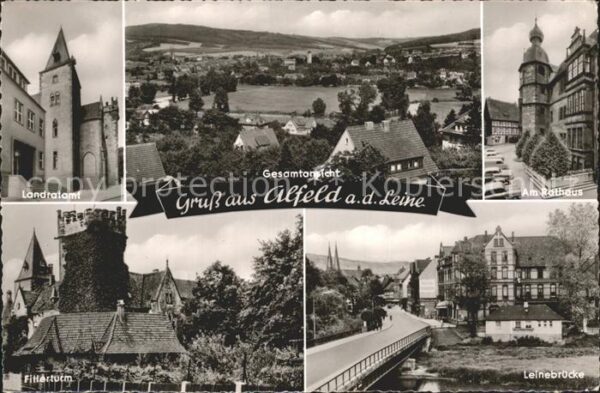 Alfeld Leine Landratsamt Gesamt Rathaus Fillerturm L