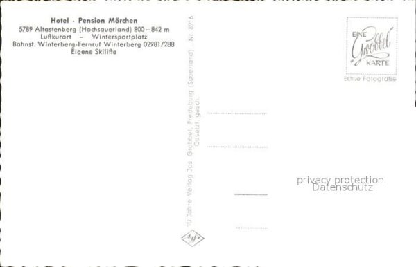 Altastenberg Hotel Pension Mörchen Kahler Asten Lenn – Bild 2