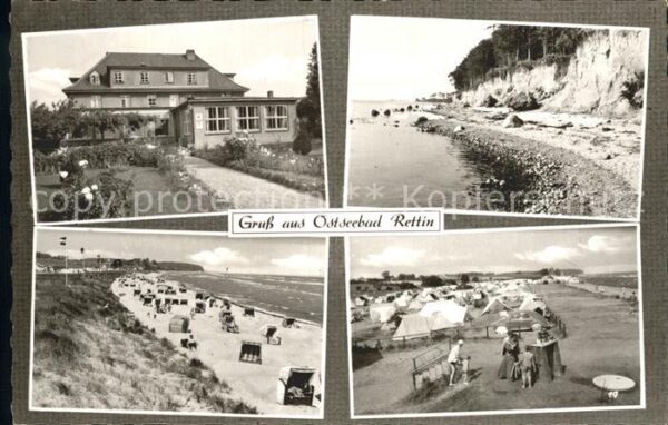 Rettin Restaurant Steilküste Strandpartie Zelt