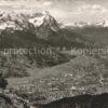 Garmisch-Partenkirchen Blick vom Wank mit Zugspitzgruppe