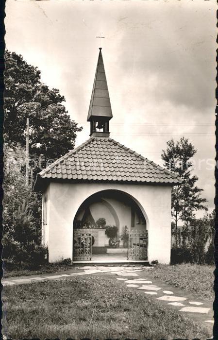 Waltrup Westfalen Kriegergedächtniskapelle und Madonna de