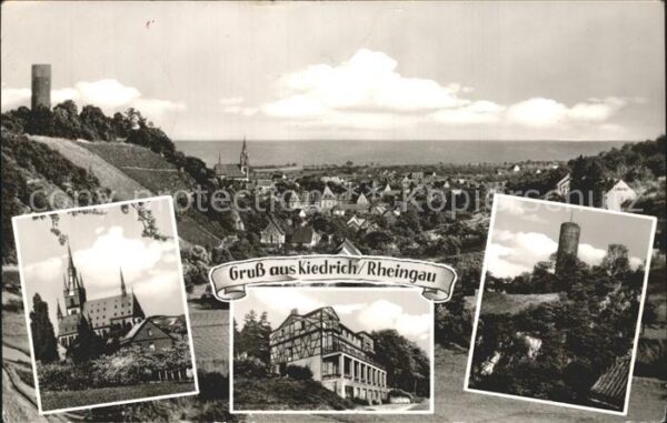 Kiedrich Stadtblick Kindererholungsheim Haus Que