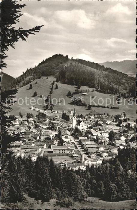 Oberstaufen mit Blick zum Staufen