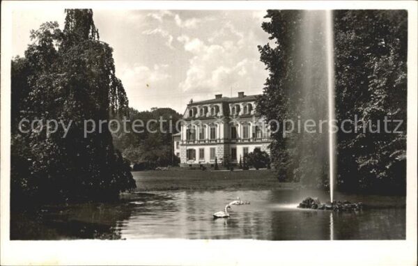 Meiningen Thueringen Palais Fontäne