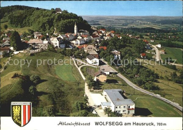 Wolfsegg Hausruck Kneippkuranstalt Kurinstitut Panorama F