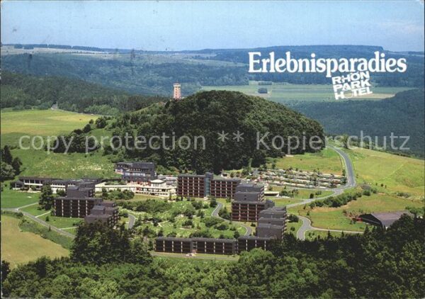 Roth Rhoen-Grabfeld Rhön Park Hotel Fliegeraufnahme