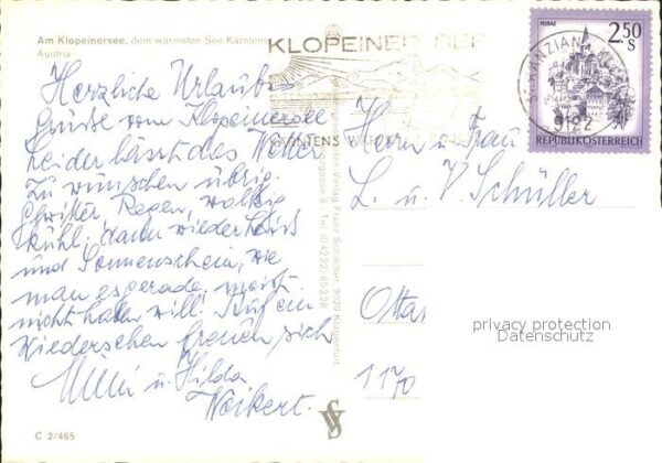 Klopeinersee Fliegeraufnahme – Bild 2