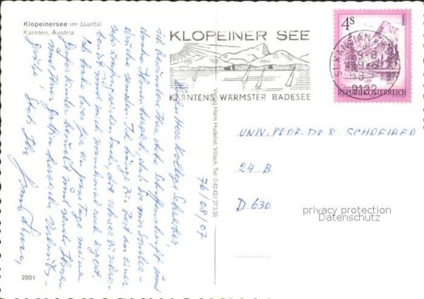 Klopeinersee im Jauntal Fliegeraufnahme – Bild 2
