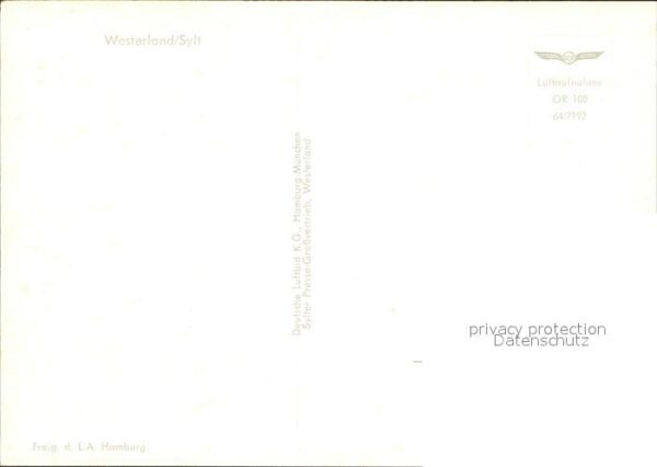 Westerland Sylt Fliegeraufnahme – Bild 2