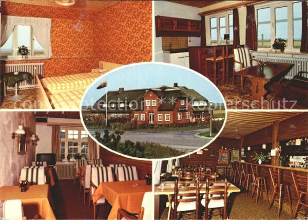 Rantum Sylt Sölring Hüs Zimmer Gaststube Bar