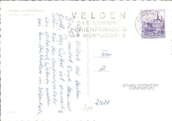 Velden Woerthersee Fliegeraufnahme – Bild 2