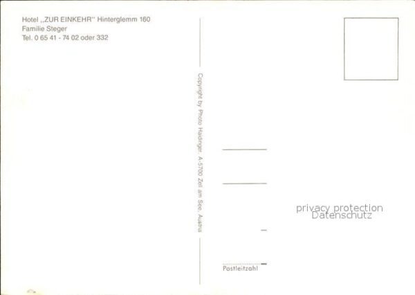 Hinterglemm Saalbach Hotel Zur Einkehr – Bild 2