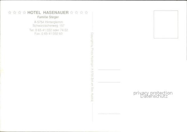 Hinterglemm Saalbach Hotel Hasenauer – Bild 2