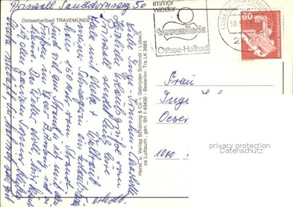 Travemuende Ostseebad Fliegeraufnahme – Bild 2