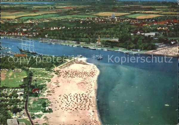 Travemuende Ostseebad Priwall Badestrand Travemündung Flieger