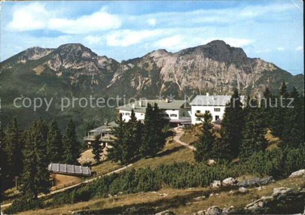 Bad Reichenhall Berghotel und Gipfelstation Predigtstuh