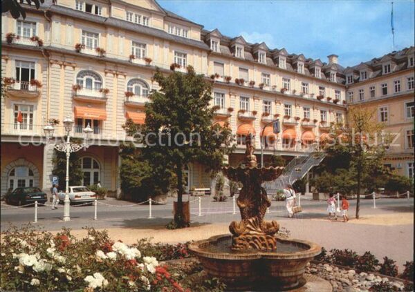 Bad Ems Hotel Staatliches Kurhaus Brunnen