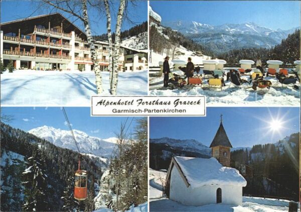 Garmisch-Partenkirchen Alpenhotel Forsthaus Graseck Freiterras