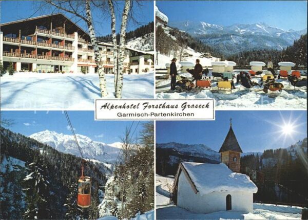 Garmisch-Partenkirchen Alpenhotel Forsthaus Graseck Freiterras