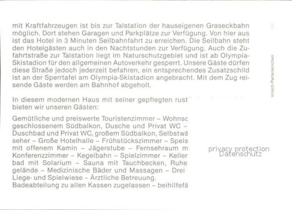 Garmisch-Partenkirchen Alpenhotel Forsthaus Graseck Freiterras – Bild 2