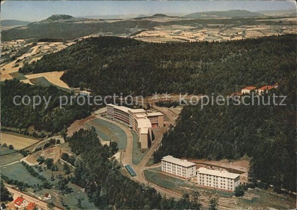 Schwabthal Sanatorium Lautergrund mit Staffelberg