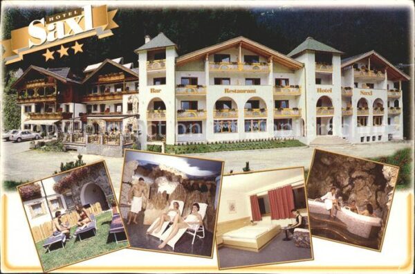 Freienfeld Hotel Saxl Liegewiese Sauna Zimmer Well